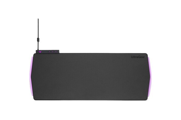 Front view of gaming pad