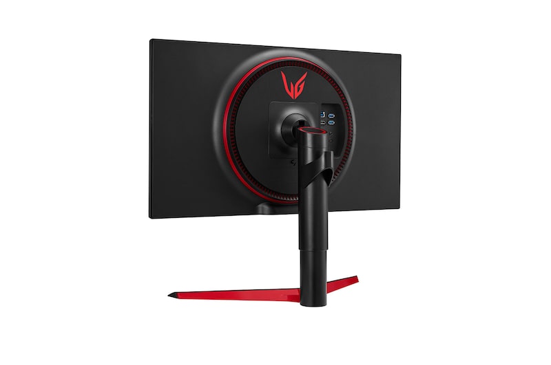 LG شاشة ألعاب 27بوصة UltraGear FHD IPS 1مللي ثانية 240هرتز G-Sync متوافقة مع تقنية HDR10 عديمة الحواف واقعياً من 3 جوانب, 27GN750-B