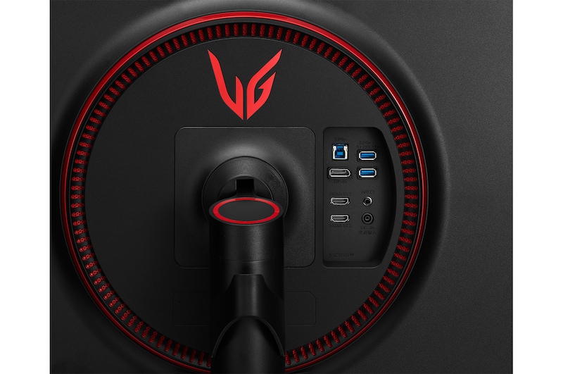 LG شاشة ألعاب 27بوصة UltraGear FHD IPS 1مللي ثانية 240هرتز G-Sync متوافقة مع تقنية HDR10 عديمة الحواف واقعياً من 3 جوانب, 27GN750-B