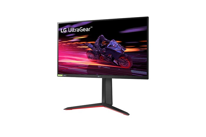 LG شاشة ألعاب UltraGear™‎ عالية الدقة بالكامل بمعدل 240 هرتز IPS بحجم 27 بوصة (GtG) ومتوافقة مع NVIDIA® G-SYNC®‎, 27GP750-B