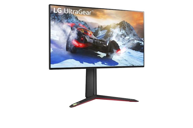 LG شاشة UltraGear UHD Nano IPS 1مللي ثانية 144هرتز HDR600 بحجم 27 بوصة تتوافق مع تقنية ®G-SYNC, 27GP950-B