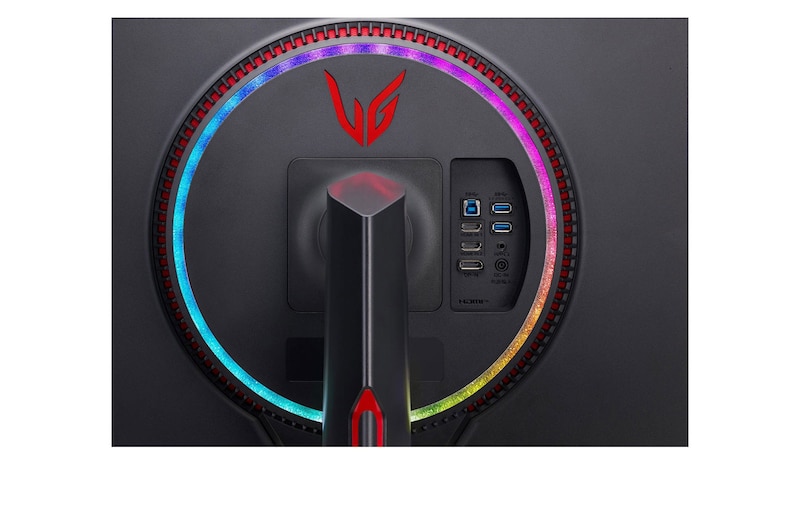 LG شاشة UltraGear UHD Nano IPS 1مللي ثانية 144هرتز HDR600 بحجم 27 بوصة تتوافق مع تقنية ®G-SYNC, 27GP950-B