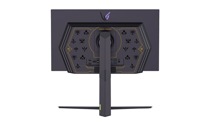 rear view with lights on