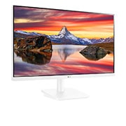 LG شاشة بتقنية IPS ذات دقة عالية الوضوح بالكامل مقاس 27 بوصة (68.58 سم) وتصميم بدون حواف فعليًا من ثلاثة جوانب, 27MP400-W