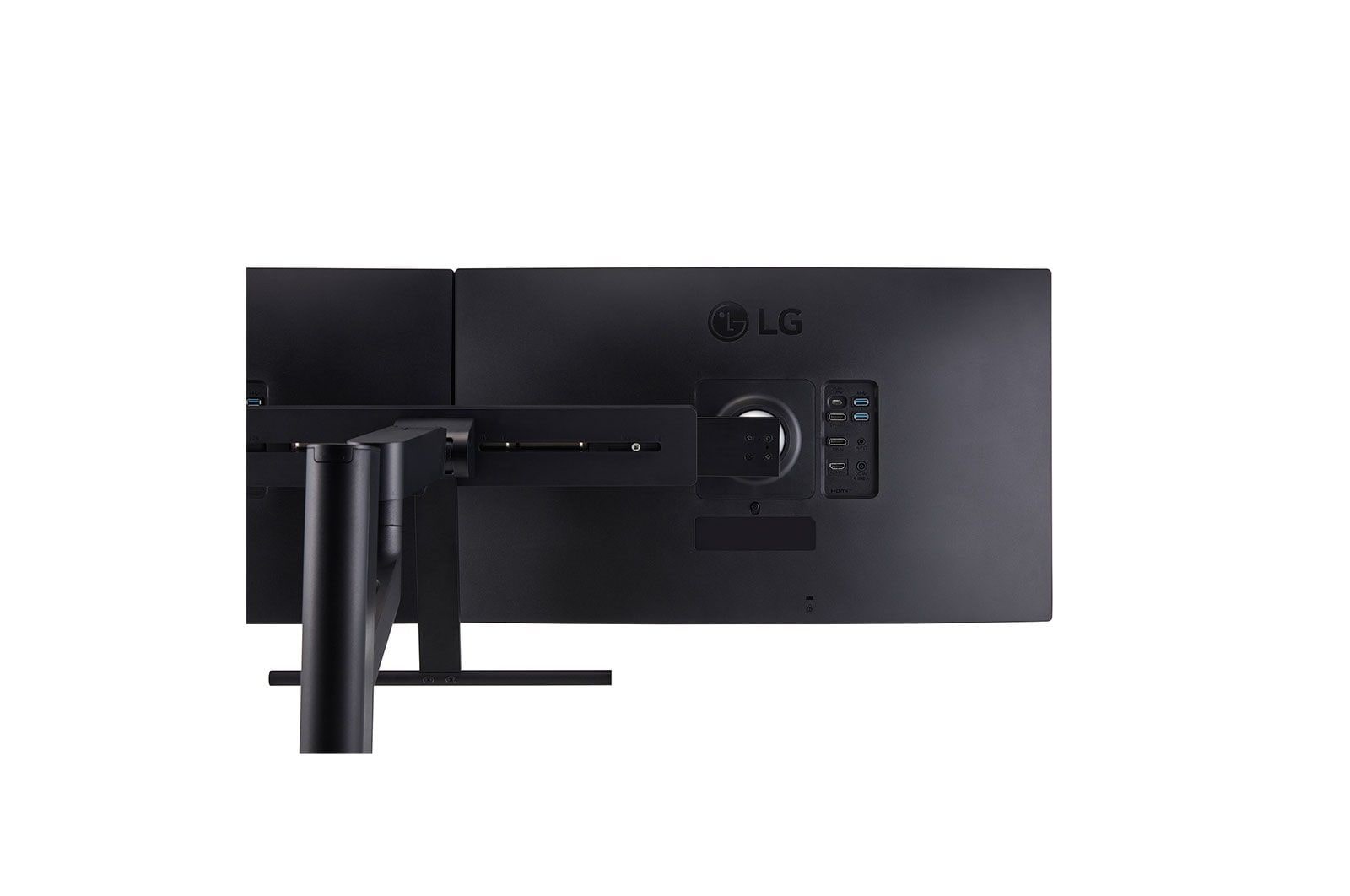 LG شاشة 27" بوصة QHD Ergo Dual مع مدخل USB Type-C™ مع Daisy Chain, 27QP88D-B