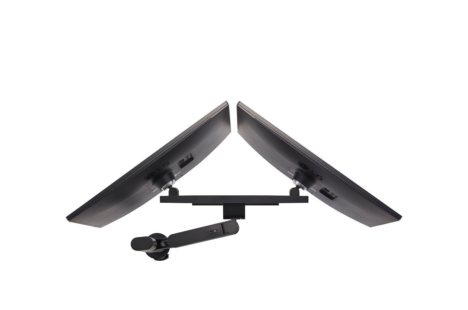 LG شاشة 27" بوصة QHD Ergo Dual مع مدخل USB Type-C™ مع Daisy Chain, 27QP88D-B