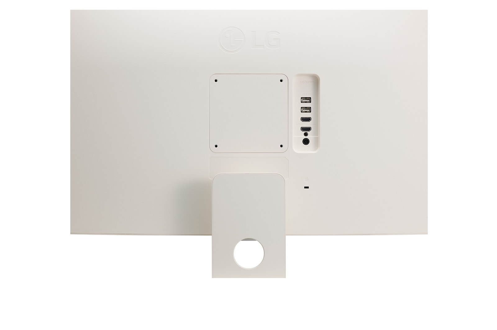 Rear view without stand