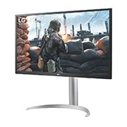 LG شاشة UHD بدقة 4K (3840x2160) مزودة بتقنية IPS مع منفذ USB Type-C™‎, 27UP550-W