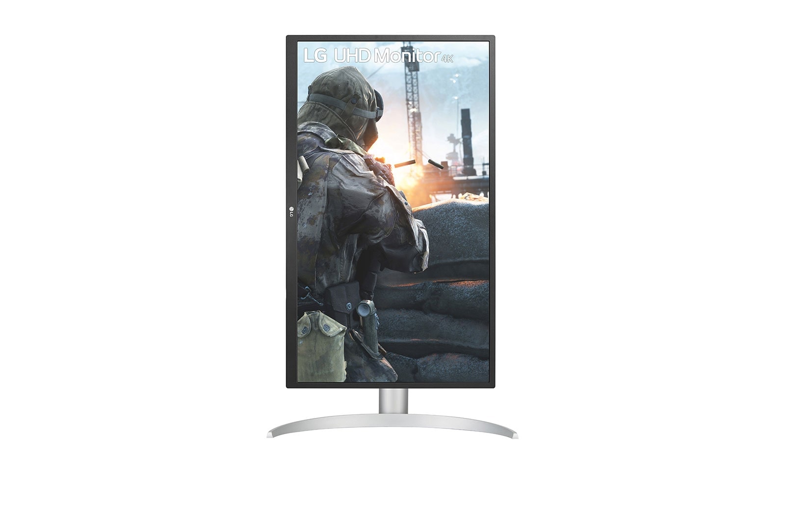 LG شاشة UHD بدقة 4K (3840x2160) مزودة بتقنية IPS مع منفذ USB Type-C™‎, 27UP550-W