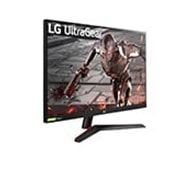 LG شاشة UltraGear بدقة فائقة الوضوح (FHD) مقاس 32 بوصة بمعدل تحديث 165 هرتز وHDR10 مع توافق G-SYNC, 32GN50R-B