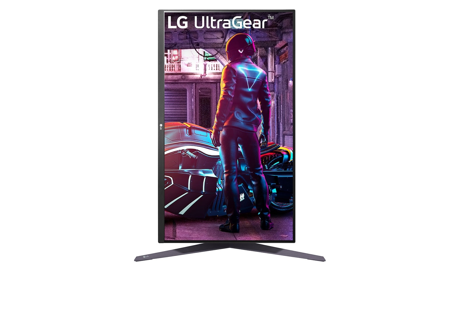 LG شاشة الألعاب UltraGear™ بدقة UHD 4K، مقاس 31.5 بوصة بتقنية HDR10, 32GQ750-B