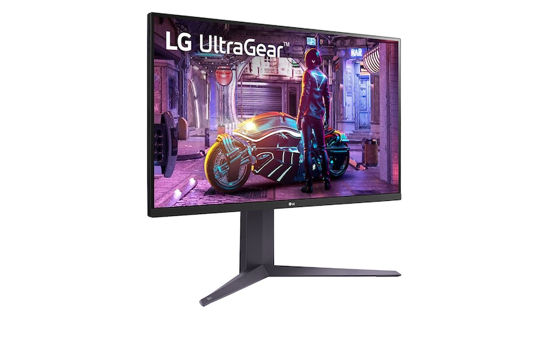 LG شاشة الألعاب UltraGear™ بدقة UHD 4K، مقاس 31.5 بوصة بتقنية HDR10, 32GQ750-B