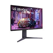 LG شاشة الألعاب UltraGear™ بدقة UHD 4K، مقاس 31.5 بوصة بتقنية HDR10, 32GQ750-B