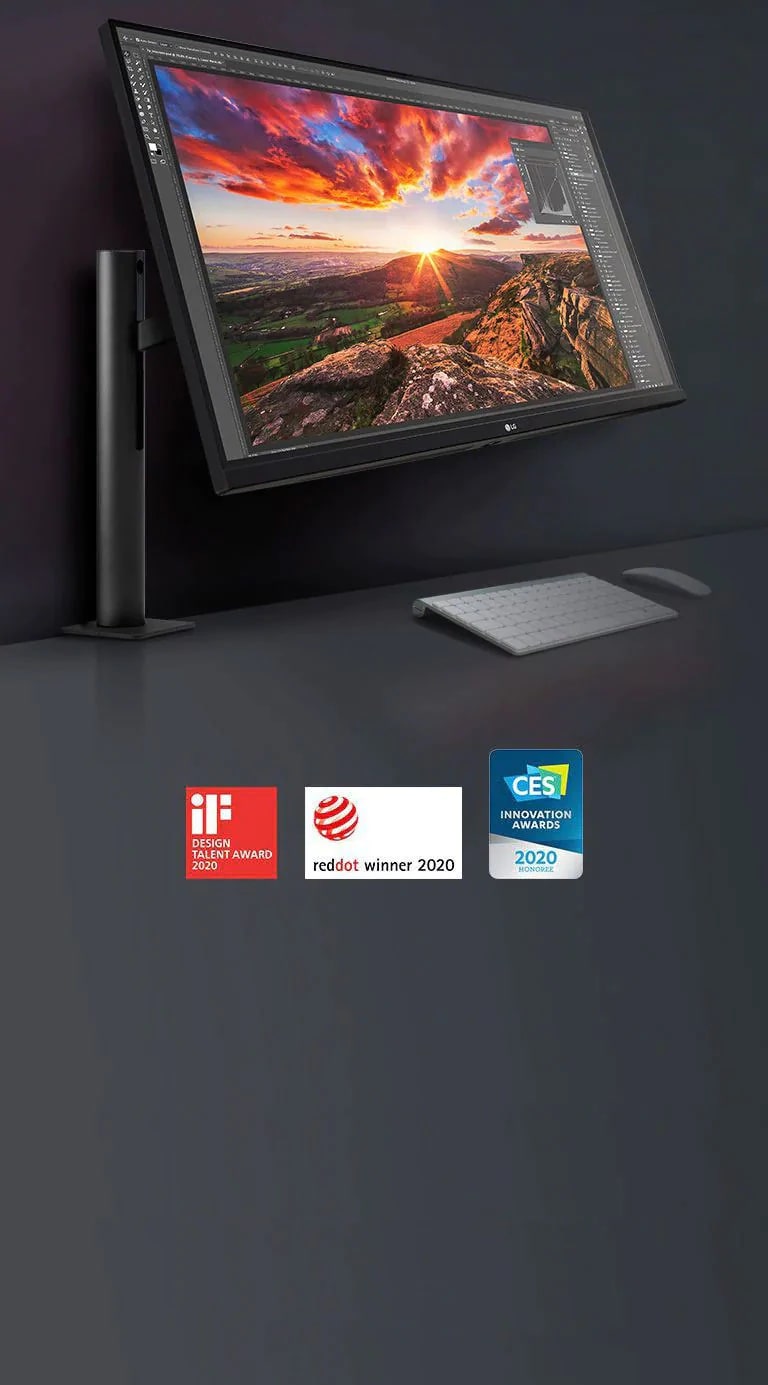 LG UltraFine™ Display Ergo: Designed Around You