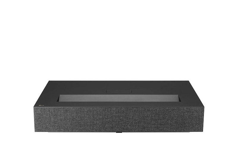 LG جهاز عرض ليزر CineBeam فائق الجودة بدقة 4K UHD بمسافة إسقاط قصيرة للغاية طراز HU915QB من LG, HU915QB