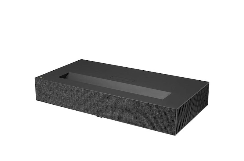 LG جهاز عرض ليزر CineBeam فائق الجودة بدقة 4K UHD بمسافة إسقاط قصيرة للغاية طراز HU915QB من LG, HU915QB