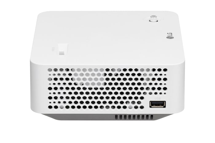 LG جهاز العرض الذكي المتنقل CineBeam PF510Q مع جهاز تحكّم عن بُعد بسيط من LG, PF510Q