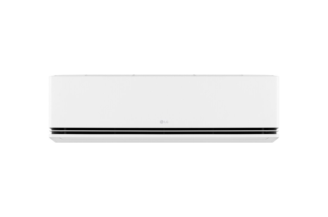 Front view of the LG 22,300 BTU DUALCOOL™ AI Air Single Split Air Conditioner {Sales Model Code}
