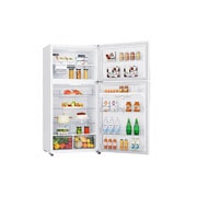 right side view door open with food
