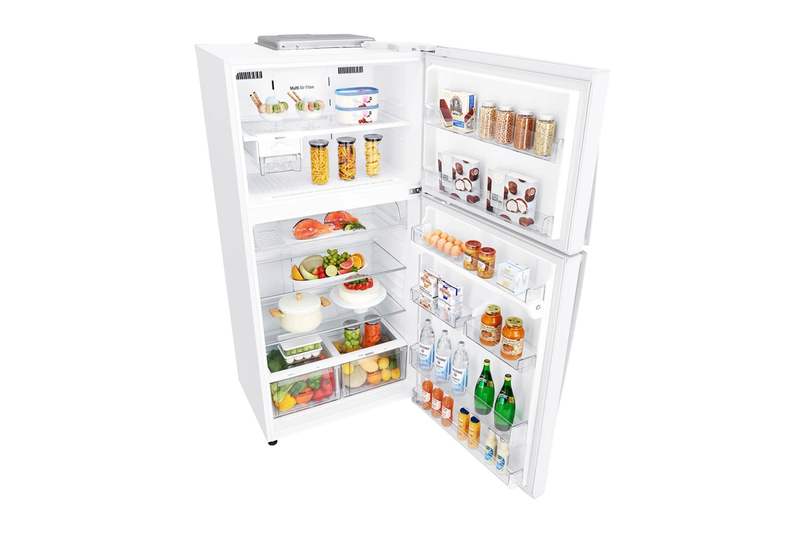 door open with food