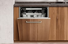 تم تركيب غسالة الأطباق LG.