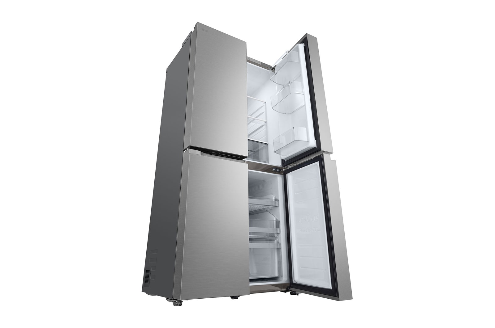 perspective view door open