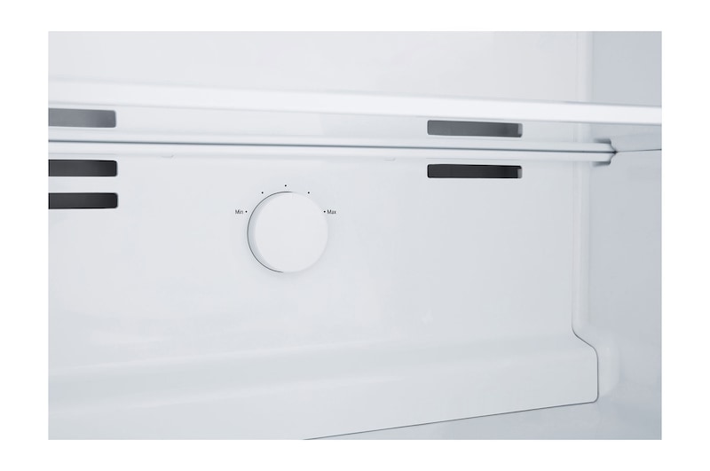 detailed view of the freezer