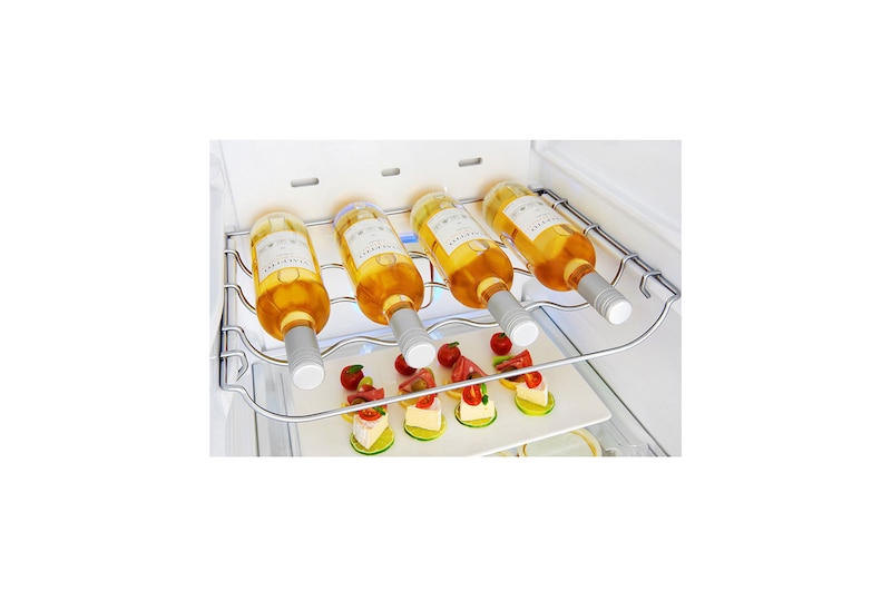 LG 21.2 قدمًا ، ثلاجة جنبًا إلى جنب ، لون فضي بلاتيني ، مقبض جيب ، ضاغط خطي عاكس, LS242BDSLN