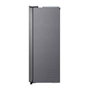 LG 21.6 قدمًا ، ثلاجة جنبًا إلى جنب ، لون جرافيت داكن ، مقبض جيب ، ضاغط خطي عاكس, LS24GBBDLN