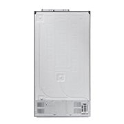 LG 21.6 قدمًا ، ثلاجة جنبًا إلى جنب ، لون جرافيت داكن ، مقبض جيب ، ضاغط خطي عاكس, LS24GBBDLN