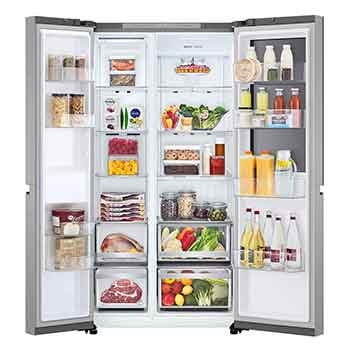 front open with food