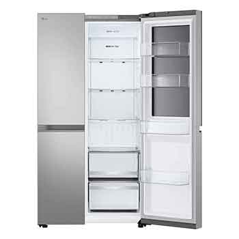 Front view view with left door open