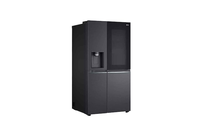 LG 25.5 Cu.Ft, Side By Side Refrigerator, Platinum Silver  Color, InstaView, Hygiene Fresh+, Inverter Linear Compressor, LS32HVDMLV