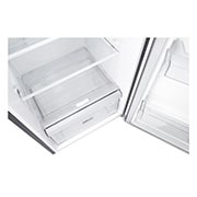 LG 9 قدمًا مكعبًا ، ثلاجة بفريزر علوي ، لون فضي بلاتيني ، تشخيص ذكي ، ضاغط عاكس\t\t\t \t\t\t, LT10CBBDIN