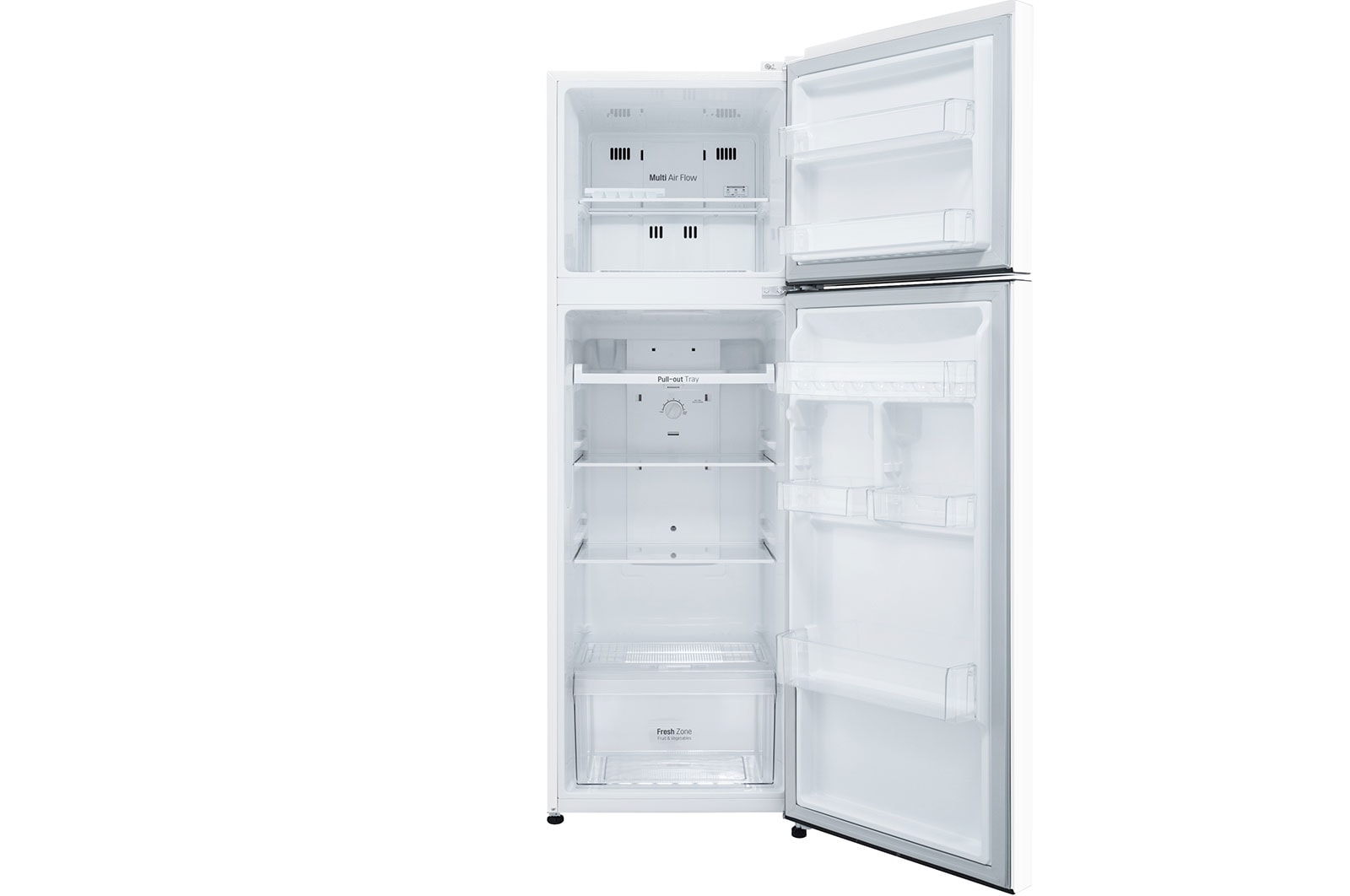 LG 9 قدمًا مكعبًا ، ثلاجة بفريزر علوي ، لون أبيض ، تشخيص ذكي ، ضاغط عاكس\t\t\t \t\t\t, LT10CBBWIN