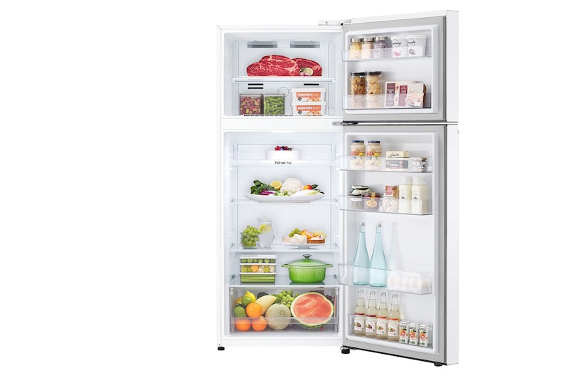 front open view with food