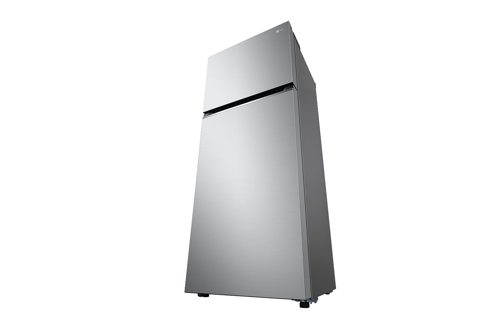 LG 13.9 قدمًا مكعبًا ، ثلاجة بفريزر علوي ، لون فضي ، تشخيص ذكي ، ضاغط عاكس\t\t\t \t\t\t, LT15CBBSIV