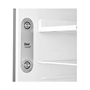 LG 13.9 قدمًا مكعبًا ، ثلاجة بفريزر علوي ، لون فضي بلاتيني ، تدفق هواء متعدد ، ضاغط عاكس ذكي , LT15CBBSLN