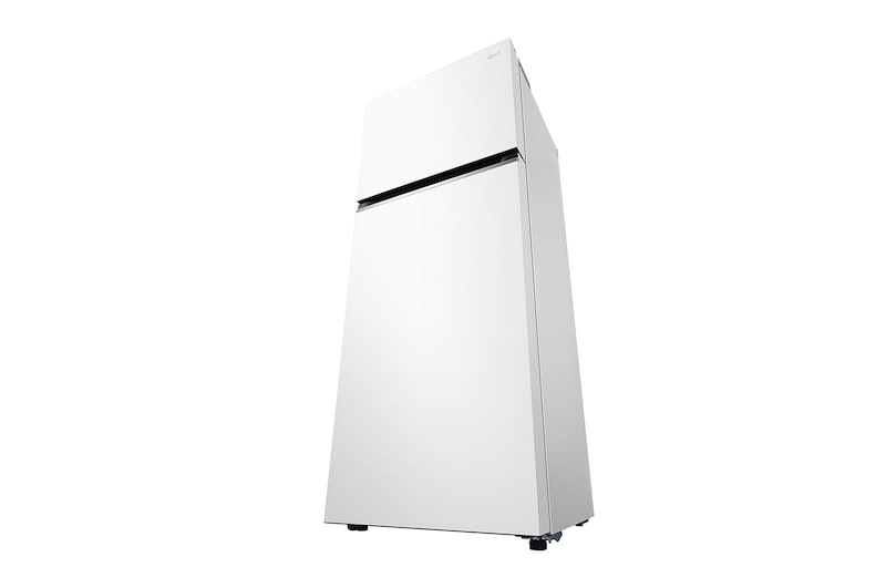 LG 13.9 قدمًا مكعبًا ، ثلاجة بفريزر علوي ، لون أبيض ، تشخيص ذكي ، ضاغط عاكس\t\t\t \t\t\t, LT15CBBWIV