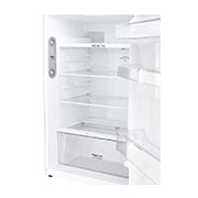 LG 13.9 قدمًا مكعبًا ، ثلاجة بفريزر علوي ، لون أبيض ، تدفق هواء متعدد ، ضاغط عاكس ذكي, LT15CBBWLN