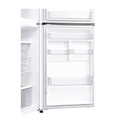 LG 13.9 قدمًا مكعبًا ، ثلاجة بفريزر علوي ، لون أبيض ، تدفق هواء متعدد ، ضاغط عاكس ذكي, LT15CBBWLN