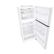 LG 13.9 قدمًا مكعبًا ، ثلاجة بفريزر علوي ، لون أبيض ، تدفق هواء متعدد ، ضاغط عاكس ذكي, LT15CBBWLN