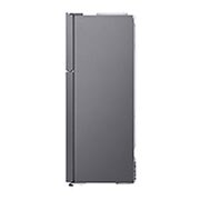 LG 13.9 قدم ثلاجة بفريزر علوي ، جرافيت غامق ، تدفق هواء متعدد ، ضاغط عاكس ذكي, LT15GBBDIN