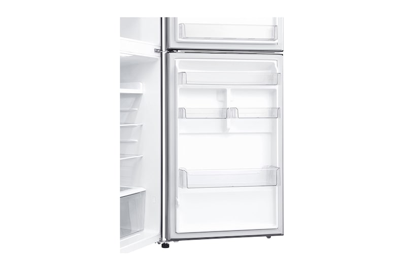 LG 13.9 قدم ثلاجة بفريزر علوي ، جرافيت غامق ، تدفق هواء متعدد ، ضاغط عاكس ذكي, LT15GBBDIN