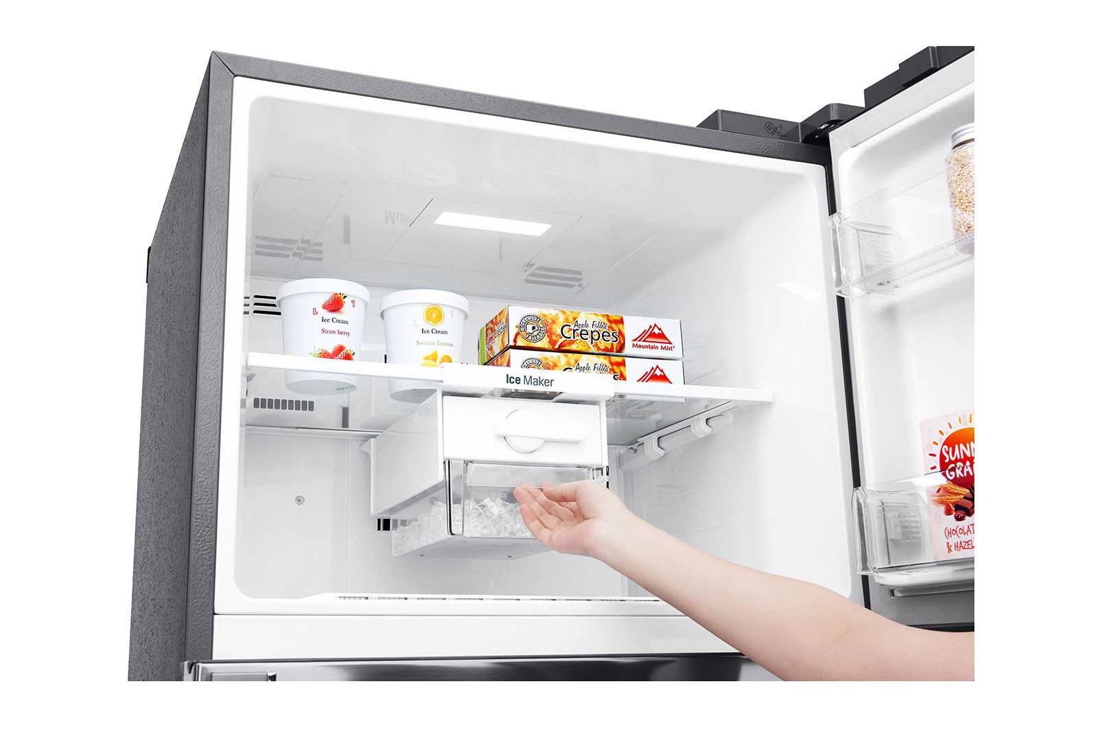Freezer detail