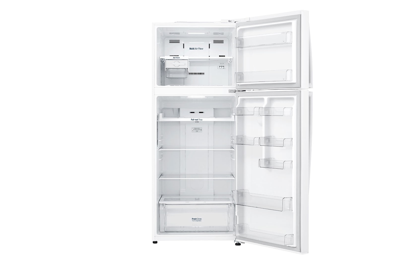 front door open view