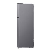 LG 16.9 قدمًا مكعبًا ، ثلاجة بفريزر علوي ، لون فضي بلاتيني ، تدفق هواء متعدد ، ضوء LED ، صينية ثلج متحركة, LT18CBBSLN