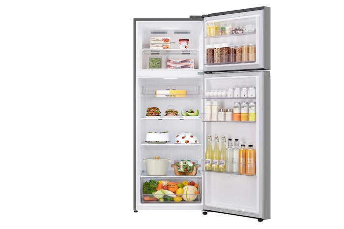 Front  open View with food