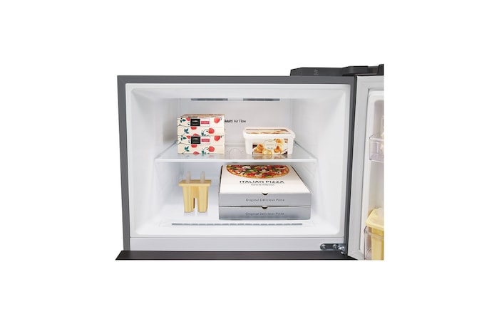 Top Freezer with food