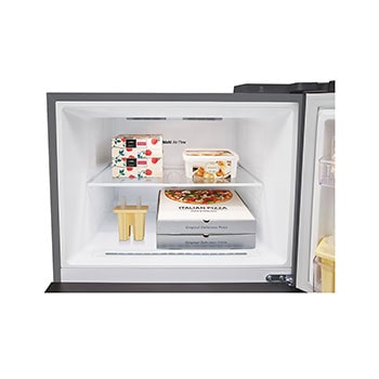 Top Freezer with food